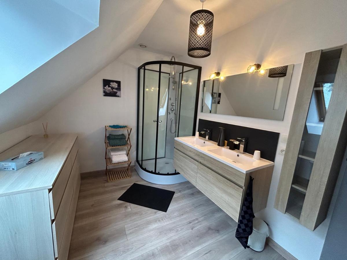 ユイヌ・シュル・メールChambre Mont Saint Michelアパートメント エクステリア 写真